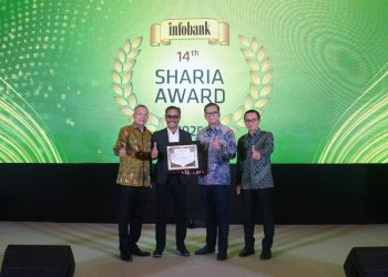 Bank Jateng Syariah raih Yearly Excellence Performance Banking Sharia Business Unit 2025, dalam ajang 14th Infobank Sharia Financial Institution Award 2025.