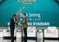 Bank Jateng Syariah kembali mengukuhkan prestasinya di panggung nasional dengan meraih penghargaan dalam kategori Syariah Regional Economic Empowerment pada ajang Metro TV Sharia Economic Forum 2026 yang diselenggarakan di Tribrata Jakarta pada Kamis (12/2/2026).