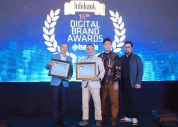 Bank Jateng kembali menorehkan prestasi di tingkat nasional dengan meraih tiga penghargaan dalam ajang “15th Infobank-Isentia Digital Brand Awards 2026” yang digelar di Hotel Indonesia Kempinski Jakarta, Jumat (22/5/2026).