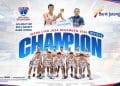 Tim basket Bank Jateng menorehkan prestasi membanggakan dengan meraih gelar juara Divisi 3 Liga Jasa Keuangan (LJK) 2026.